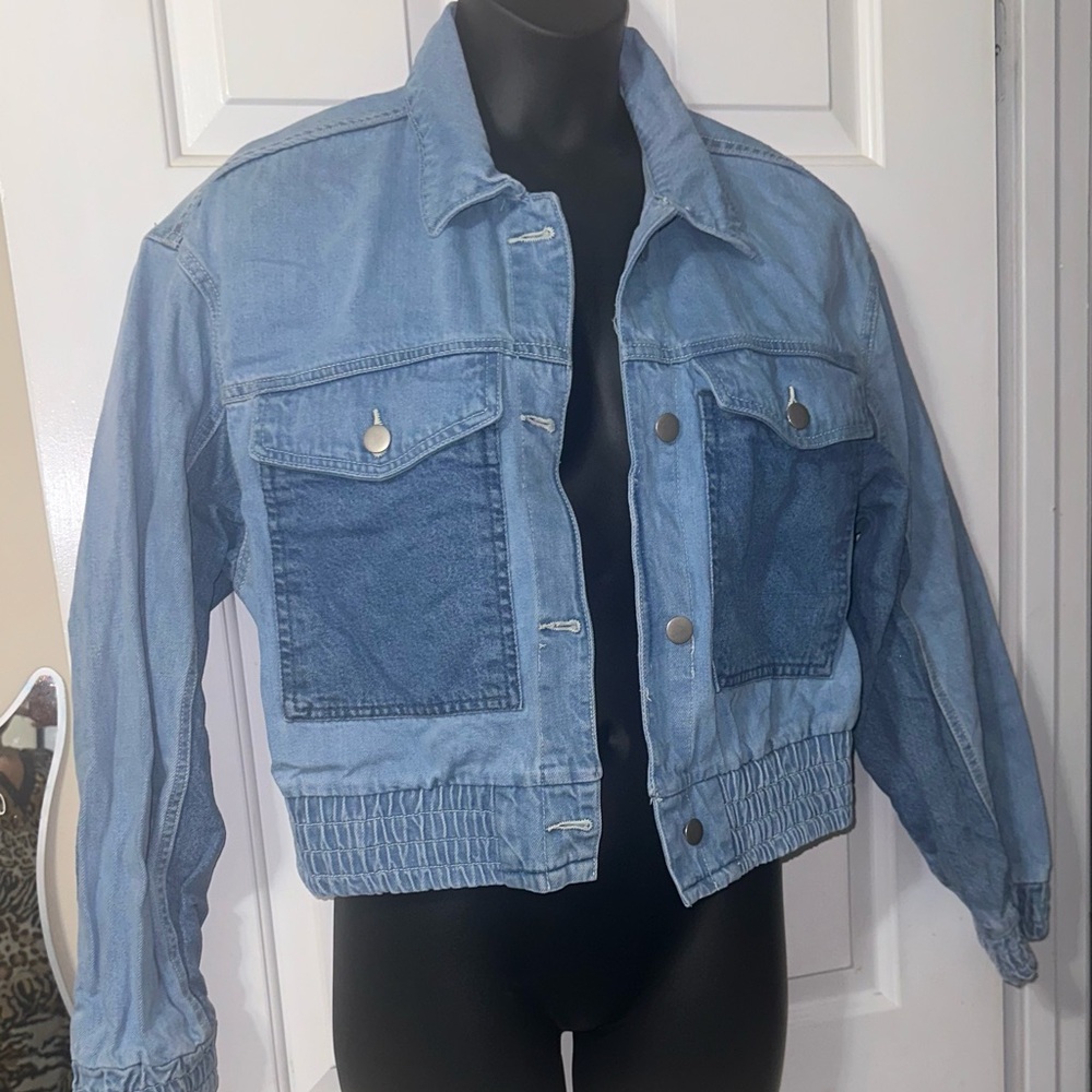 Fashion Nova Blue Denim Jacket